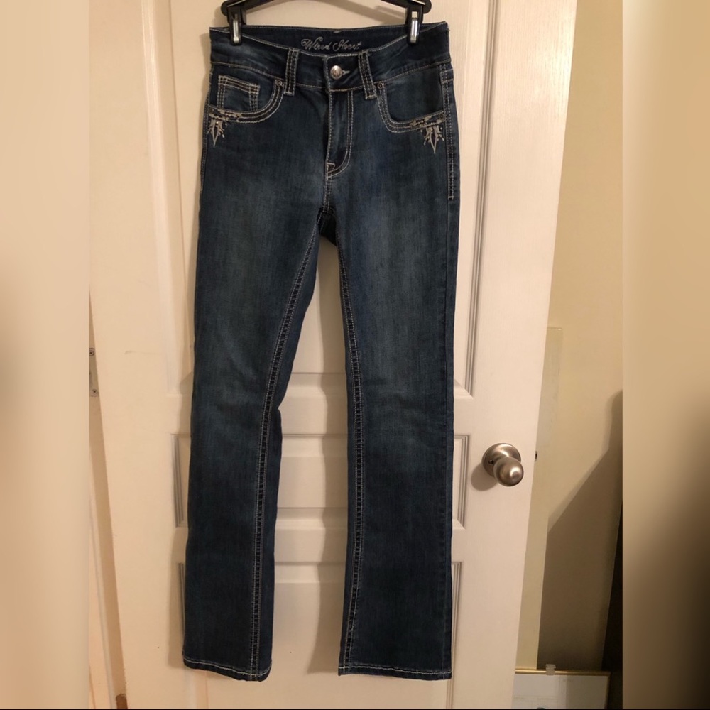Wired Heart Boot Cut Jeans